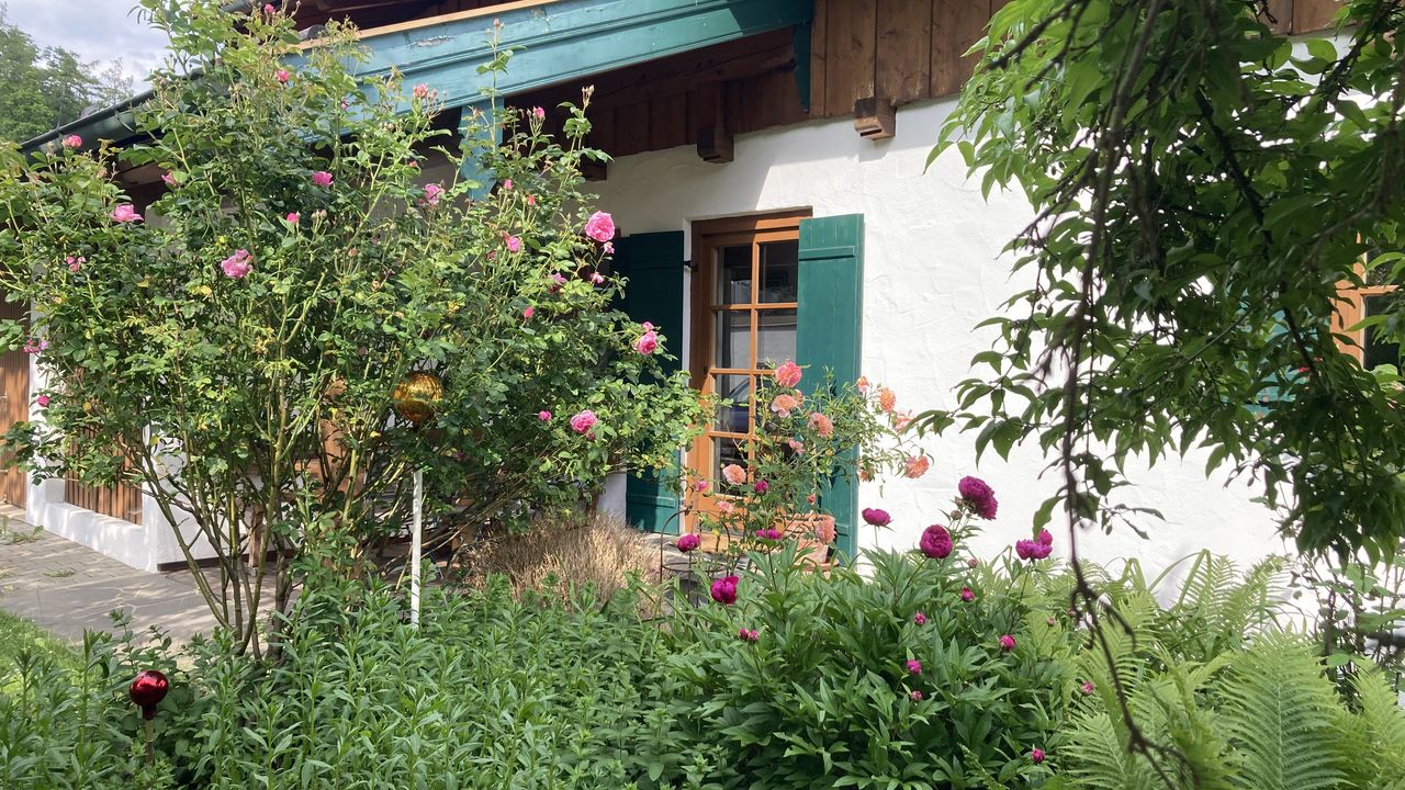 Freisitz mit Staudengarten Freisitz mit Staudengarten